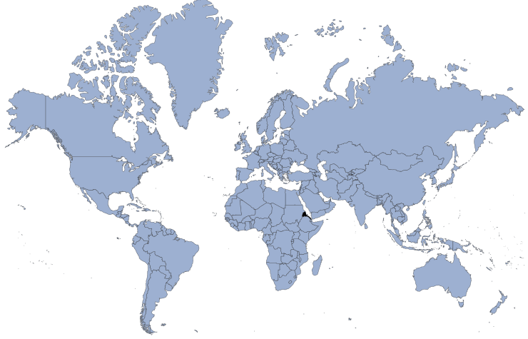 Map of Eritrea