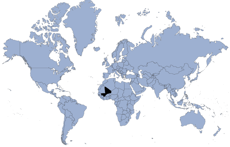 Map of Mali