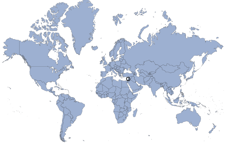 Map of Lebanon